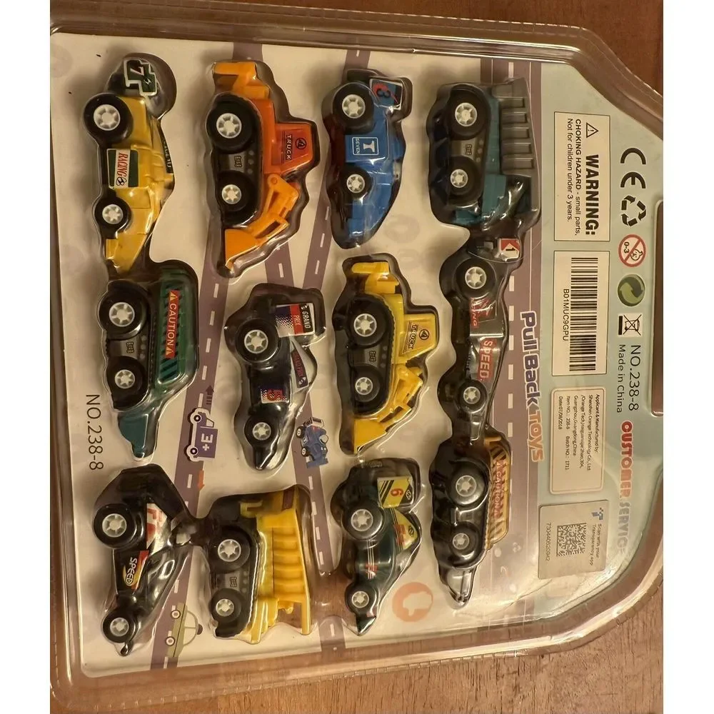 Yeonha Toys My 1st Motorcade Pull Back‎ Spring Motor 12-Construction Trucks/cars
